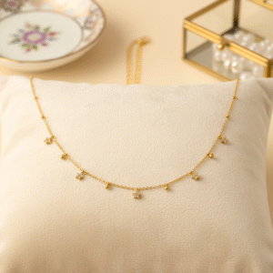 Anti-Tarnish Minimal All Stars Gold Chain