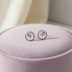 Anti-Tarnish 925 Silver Plated Star Bling Earrings