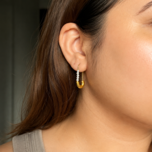 Anti-Tarnish Baksuaa Gold Earrings